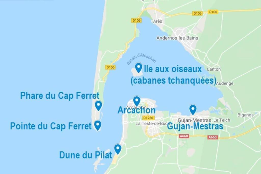 Le Faiere Audenge Vila Exterior foto